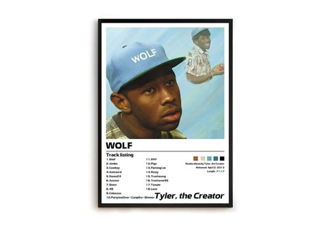 wolf poster tyler|Tyler the Creator Wolf Poster